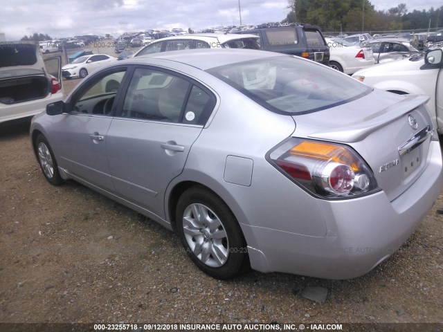 1N4AL2AP0AN480313 - 2010 NISSAN ALTIMA S SILVER photo 3