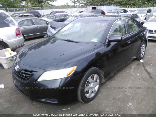 4T1BE46K57U141347 - 2007 TOYOTA CAMRY NEW GENERAT CE/LE/XLE/SE BLACK photo 2