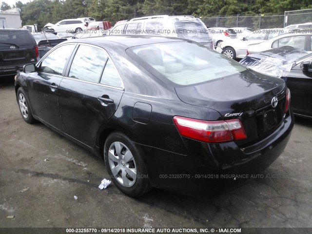 4T1BE46K57U141347 - 2007 TOYOTA CAMRY NEW GENERAT CE/LE/XLE/SE BLACK photo 3