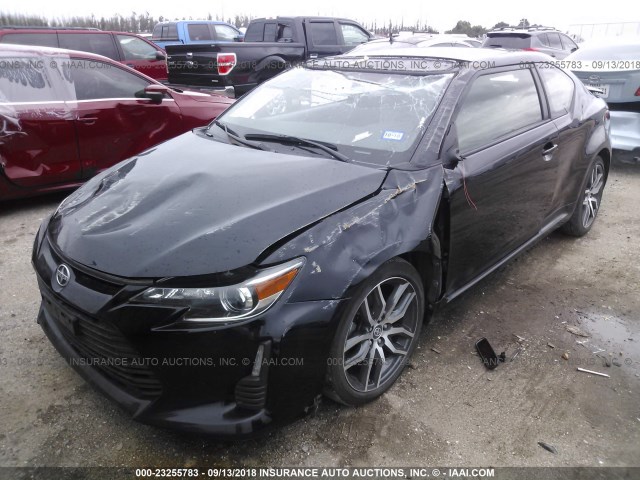 JTKJF5C72FJ013711 - 2015 TOYOTA SCION TC 黑色 照片 2