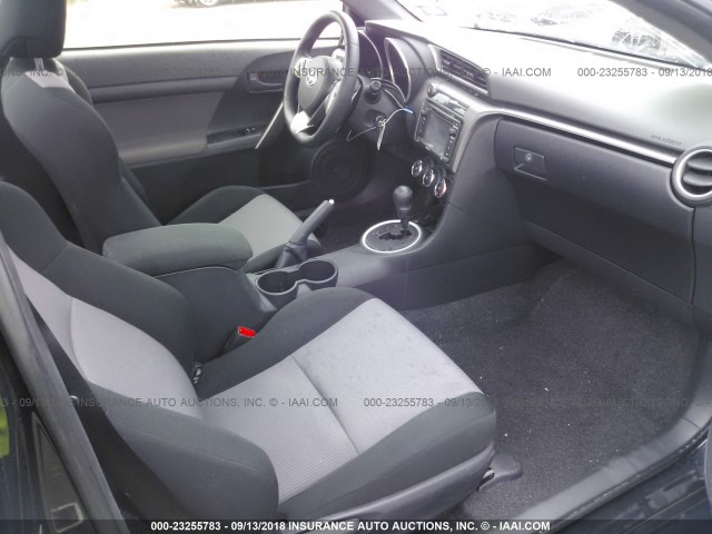 JTKJF5C72FJ013711 - 2015 TOYOTA SCION TC 黑色 照片 5