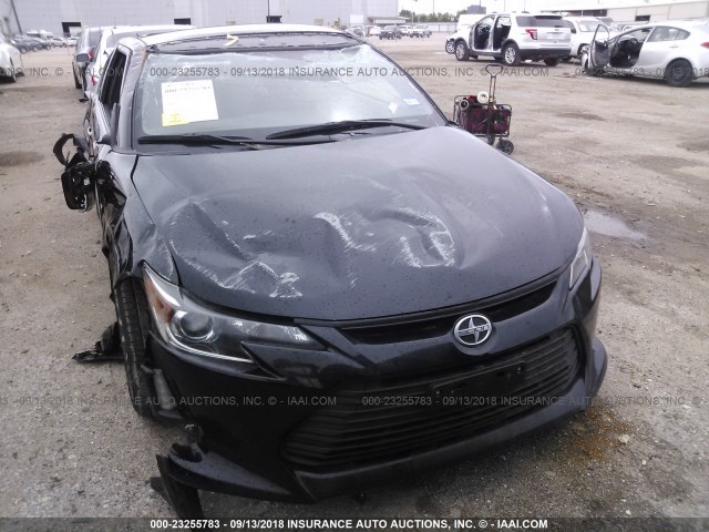 JTKJF5C72FJ013711 - 2015 TOYOTA SCION TC 黑色 照片 6