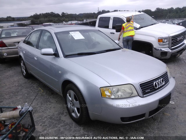 WAULT64B52N151177 - 2002 AUDI A6 3.0 QUATTRO SILVER photo 1