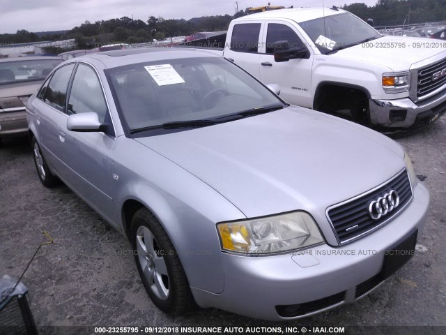 WAULT64B52N151177 - 2002 AUDI A6 3.0 QUATTRO SILVER photo 6