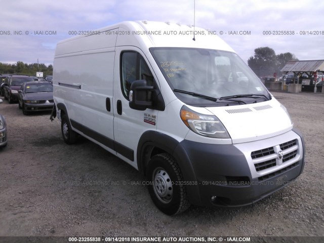 3C6TRVDGXEE119140 - 2014 RAM PROMASTER 2500 2500 HIGH WHITE photo 1