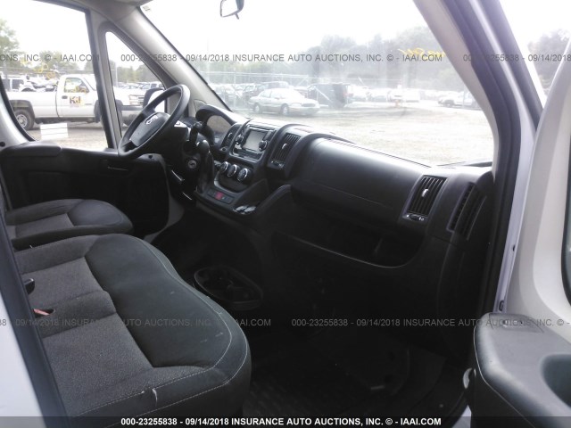 3C6TRVDGXEE119140 - 2014 RAM PROMASTER 2500 2500 HIGH WHITE photo 5