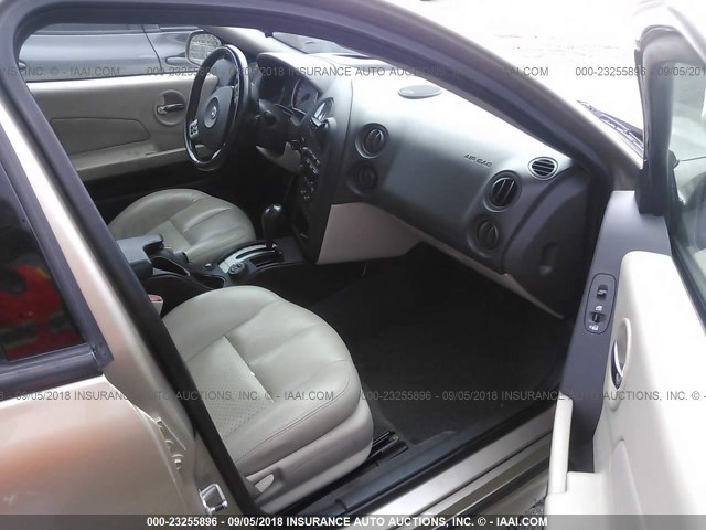 2G2WR544651241135 - 2005 PONTIAC GRAND PRIX GTP GOLD photo 5