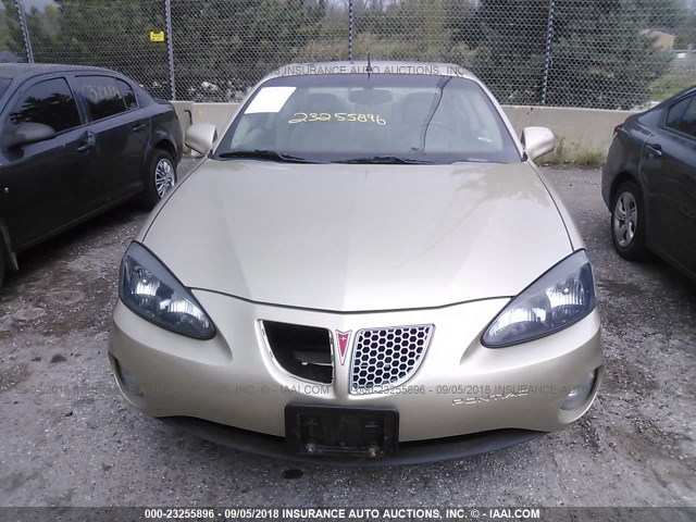 2G2WR544651241135 - 2005 PONTIAC GRAND PRIX GTP GOLD photo 6