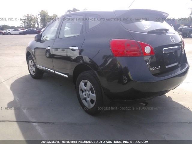 JN8AS5MT4BW563816 - 2011 NISSAN ROGUE S/SV/KROM BLACK photo 3