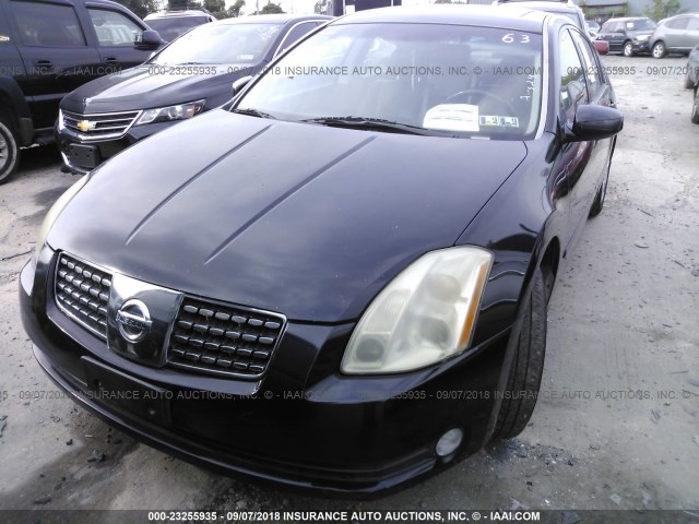 1N4BA41E86C805748 - 2006 NISSAN MAXIMA SE/SL BLACK photo 6