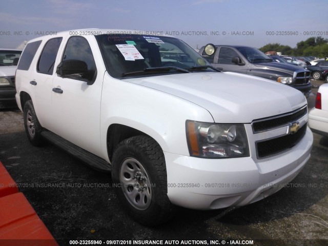 1GNLC2E07BR368349 - 2011 CHEVROLET TAHOE POLICE WHITE photo 1