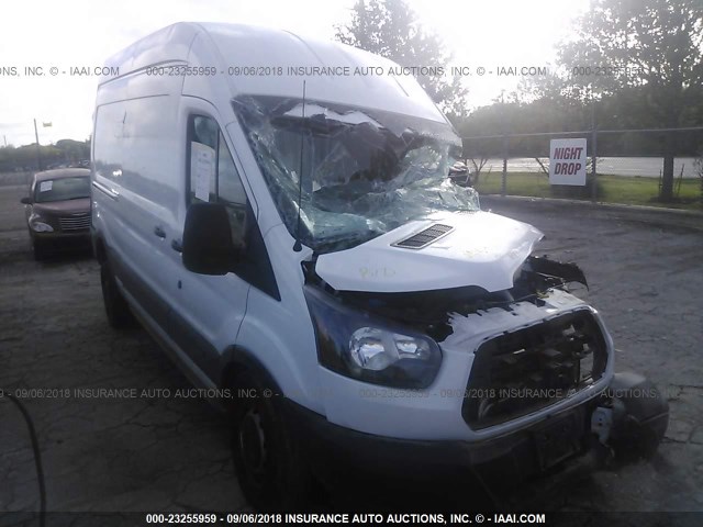 1FTYR2XM7JKA56701 - 2018 FORD TRANSIT T-250 WHITE photo 1