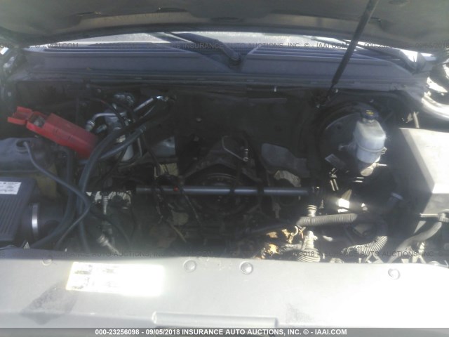 1GYFK63897R307921 - 2007 CADILLAC ESCALADE LUXURY შავი ფოტო 10