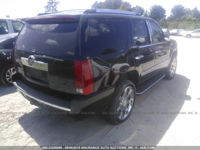 1GYFK63897R307921 - 2007 CADILLAC ESCALADE LUXURY შავი ფოტო 4