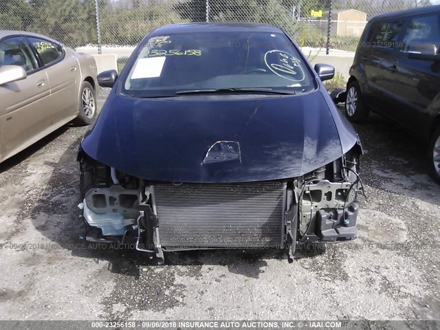 19XFB2F50FE038802 - 2015 HONDA CIVIC LX GRAY photo 6