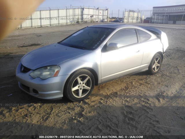 JH4DC54854S012868 - 2004 ACURA RSX SILVER photo 2