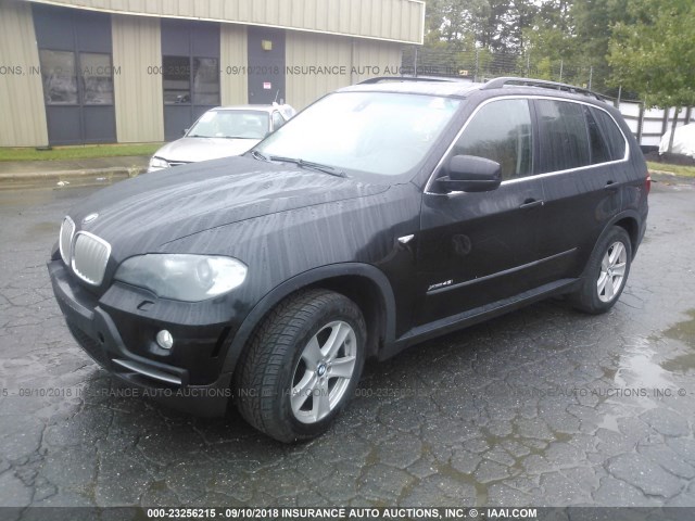 5UXFE835X9L169549 - 2009 BMW X5 XDRIVE48I BLACK photo 2