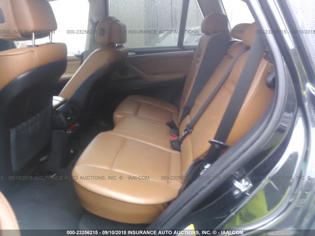 5UXFE835X9L169549 - 2009 BMW X5 XDRIVE48I BLACK photo 8
