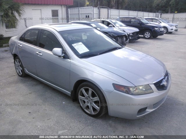 JH4CL96885C004548 - 2005 ACURA TSX SILVER photo 1