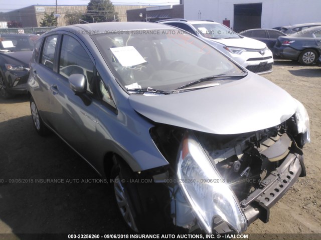 3N1CE2CP0FL355882 - 2015 NISSAN VERSA NOTE S/S PLUS/SV/SL/SR SILVER photo 1