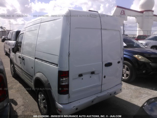 NM0LS7BN9CT078446 - 2012 FORD TRANSIT CONNECT XLT WHITE photo 3