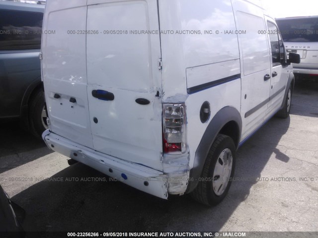 NM0LS7BN9CT078446 - 2012 FORD TRANSIT CONNECT XLT WHITE photo 6