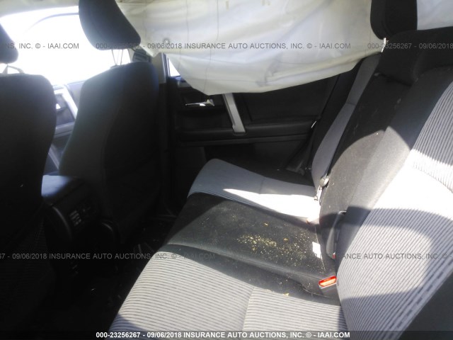 JTEBU5JR9G5330574 - 2016 TOYOTA 4RUNNER SR5 PREM/LTDL/TRAIL/TRD Srebrny zdjęcie 8