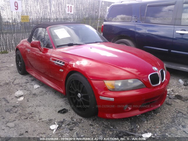 4USCJ3325WLC11465 - 1998 BMW Z3 2.8 RED photo 1