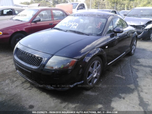 TRUTC28N4Y1032042 - 2000 AUDI TT BLACK photo 2