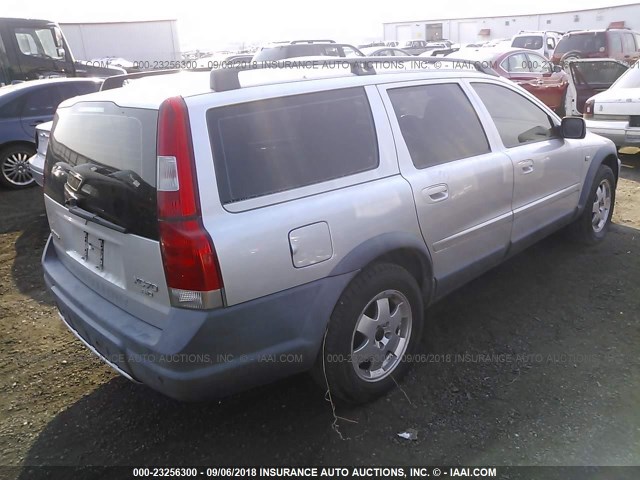 YV1SZ59H831111067 - 2003 VOLVO XC70 SILVER photo 4