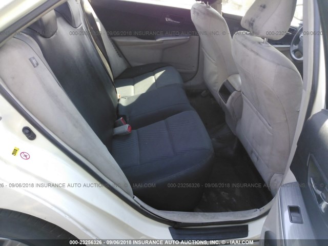 4T1BD1FK4DU086340 - 2013 TOYOTA CAMRY HYBRID/LE/XLE 白色 照片 8