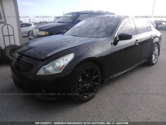 JN1CV6AP6BM300640 - 2011 INFINITI G37 SPORT BLACK photo 2