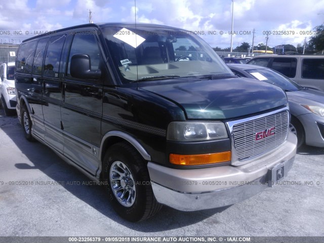 1GDFG15T731232068 - 2003 GMC SAVANA RV G1500 GREEN photo 1