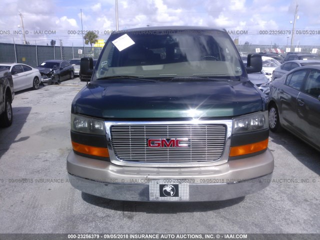 1GDFG15T731232068 - 2003 GMC SAVANA RV G1500 GREEN photo 6