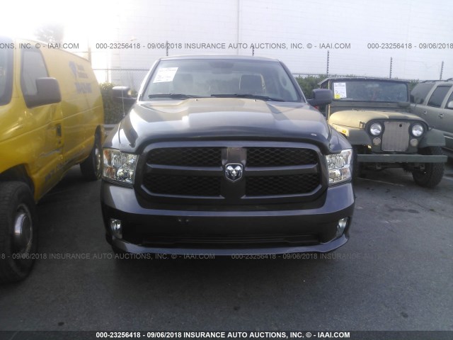 1C6RR7FT2HS666288 - 2017 RAM 1500 ST GRAY photo 6