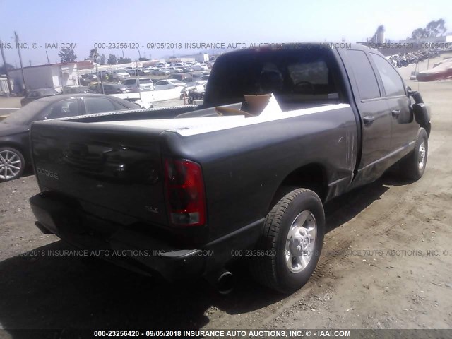 3D7KA28C53G796086 - 2003 DODGE RAM 2500 ST/SLT BLACK photo 4