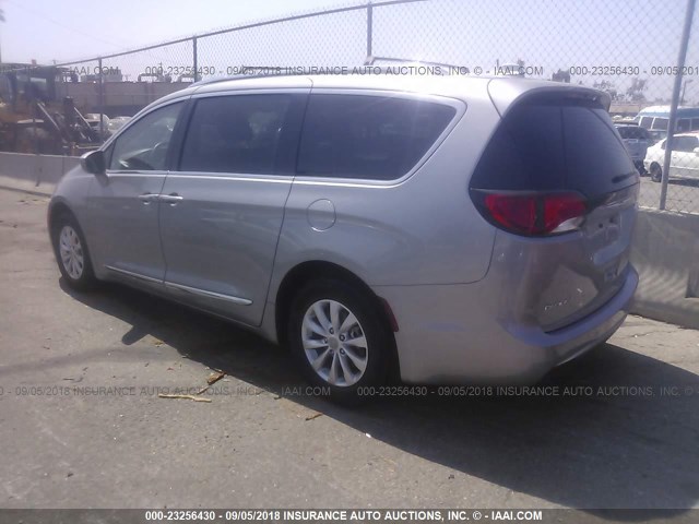 2C4RC1BG3JR163327 - 2018 CHRYSLER PACIFICA TOURING L Մոխրագույն լուսանկար 3