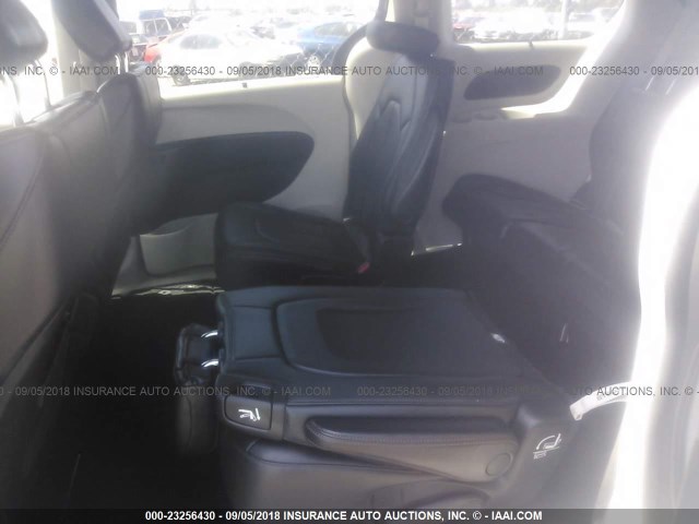 2C4RC1BG3JR163327 - 2018 CHRYSLER PACIFICA TOURING L Մոխրագույն լուսանկար 8