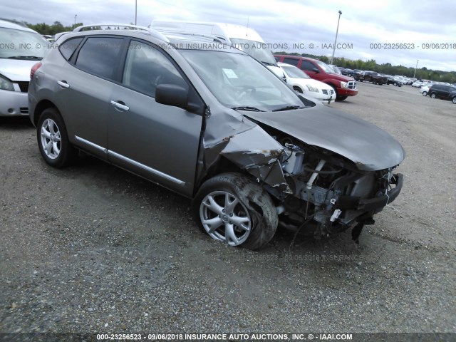 JN8AS5MT5BW565798 - 2011 NISSAN ROGUE S/SV/KROM GRAY photo 1