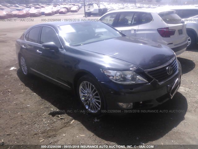 JTHBL5EF2B5101734 - 2011 LEXUS LS 460 GRAY photo 1