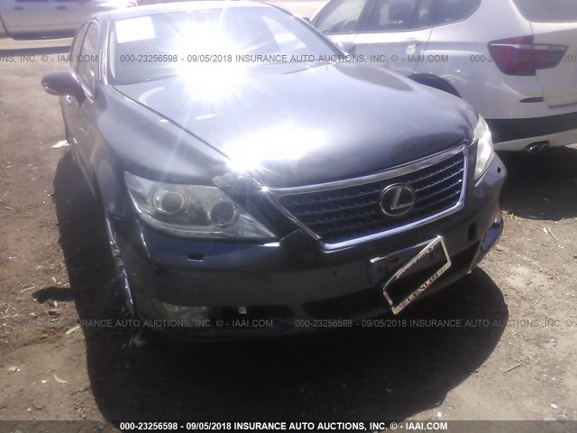 JTHBL5EF2B5101734 - 2011 LEXUS LS 460 GRAY photo 6