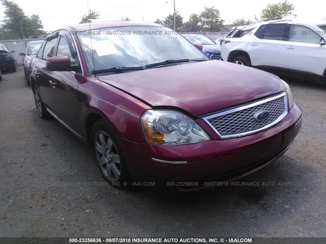1FAHP24147G145398 - 2007 FORD FIVE HUNDRED SEL RED photo 1