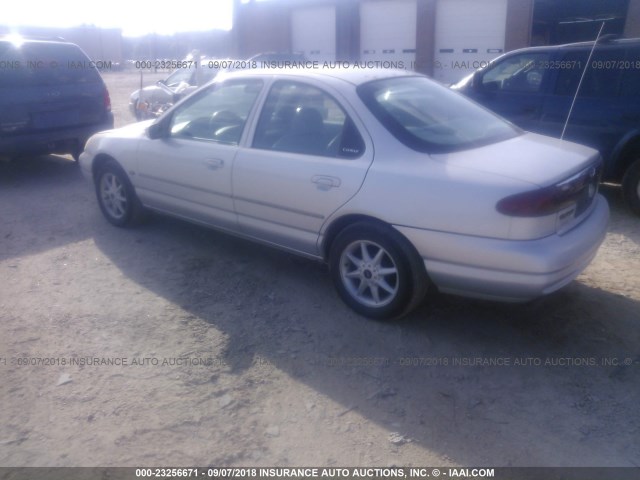 1FAFP663XWK287666 - 1998 FORD CONTOUR LX/SPORT/SE SILVER photo 3