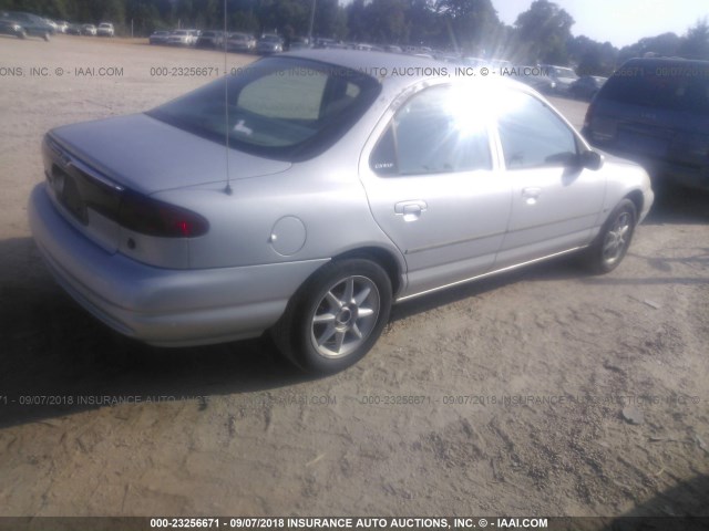 1FAFP663XWK287666 - 1998 FORD CONTOUR LX/SPORT/SE SILVER photo 4