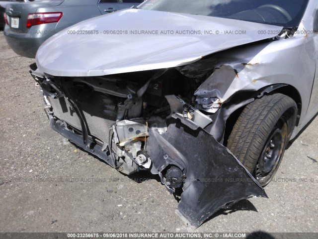 4T1BF1FK5CU005841 - 2012 TOYOTA CAMRY SE/LE/XLE SILVER photo 6