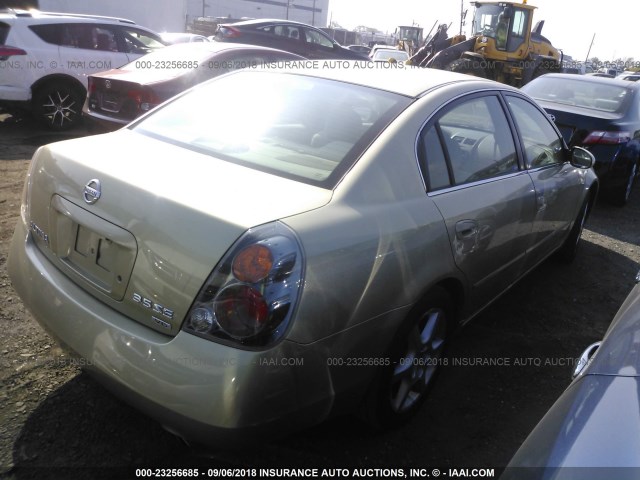 1N4BL11E32C146691 - 2002 NISSAN ALTIMA SE GOLD photo 4