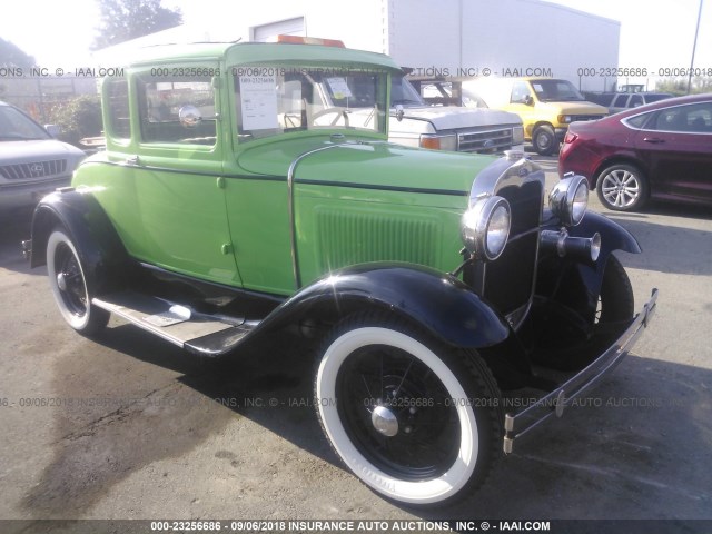 A3291785 - 1930 FORD 2 DOOR COUPE  GREEN photo 1