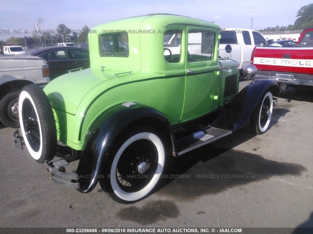 A3291785 - 1930 FORD 2 DOOR COUPE  GREEN photo 4