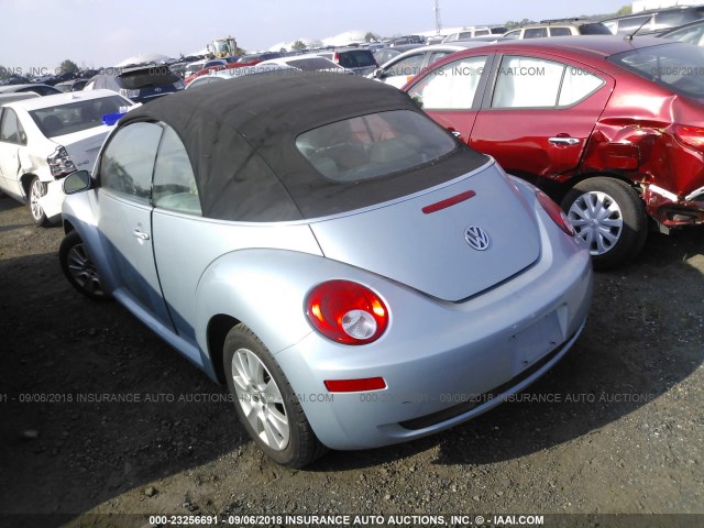 3VWRG3AL6AM005339 - 2010 VOLKSWAGEN NEW BEETLE Açıq mavi foto 3