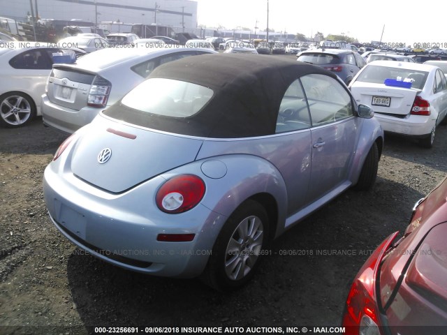3VWRG3AL6AM005339 - 2010 VOLKSWAGEN NEW BEETLE Açıq mavi foto 4